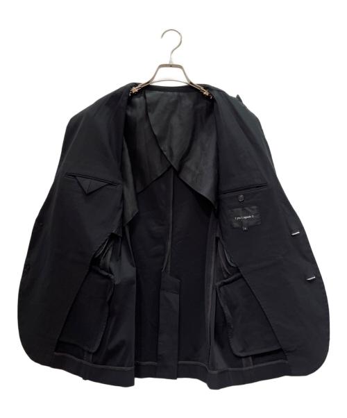 1piu1uguale3（ウノピュウノウグァーレトレ）1piu1uguale3 (ウノピュウノウグァーレトレ) イージーセットアップスーツ ブラック サイズ:Lの古着・服飾アイテム