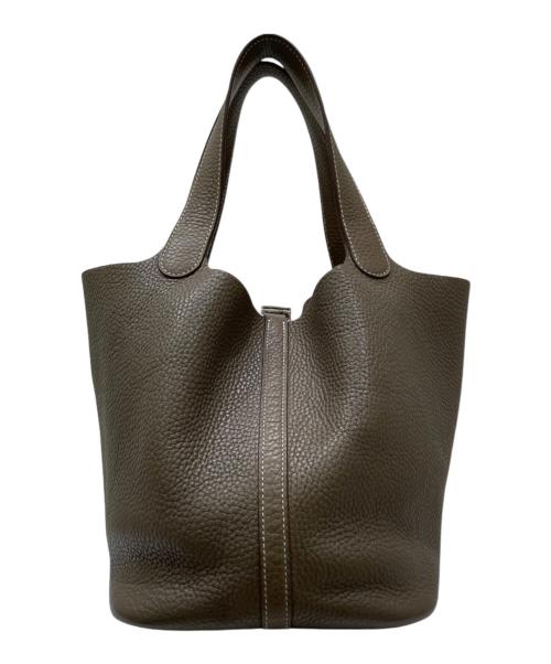 HERMES（エルメス）HERMES (エルメス) ピコタンロックMM エトゥープ サイズ:MMの古着・服飾アイテム