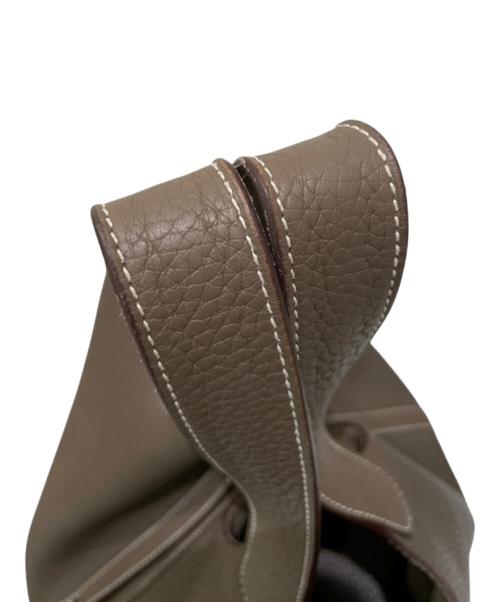 HERMES（エルメス）HERMES (エルメス) ピコタンロックMM エトゥープ サイズ:MMの古着・服飾アイテム