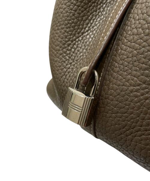 HERMES（エルメス）HERMES (エルメス) ピコタンロックMM エトゥープ サイズ:MMの古着・服飾アイテム