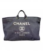 CHANELシャネル）の古着「ドーヴィル TGM」｜インディゴ