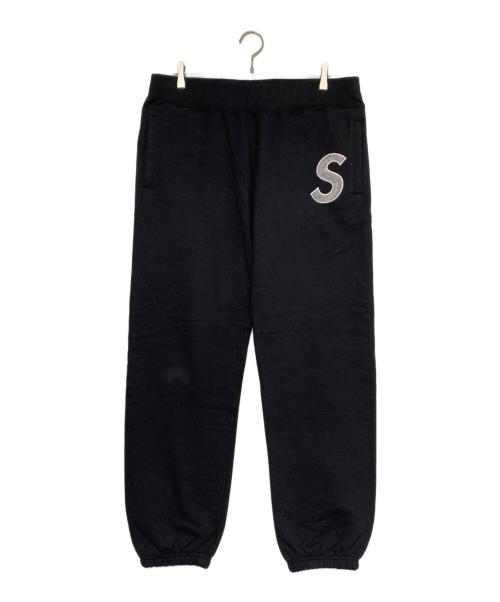 SUPREME（シュプリーム）Supreme (シュプリーム) Sロゴスウェットパンツ ブラック サイズ:Lの古着・服飾アイテム