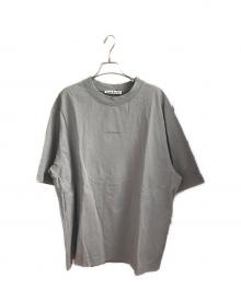 Acne studios（アクネ ストゥディオズ）の古着「ロゴ半袖Tシャツ」｜ライトグレー