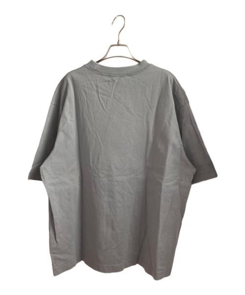 Acne studios（アクネ ストゥディオズ）Acne studios (アクネ ストゥディオズ) ロゴ半袖Tシャツ ライトグレー サイズ:XLの古着・服飾アイテム