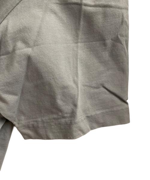 Acne studios（アクネ ストゥディオズ）Acne studios (アクネ ストゥディオズ) ロゴ半袖Tシャツ ライトグレー サイズ:XLの古着・服飾アイテム