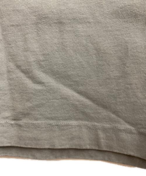 Acne studios（アクネ ストゥディオズ）Acne studios (アクネ ストゥディオズ) ロゴ半袖Tシャツ ライトグレー サイズ:XLの古着・服飾アイテム