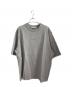 Acne studios（アクネ ストゥディオズ）の古着「ロゴ半袖Tシャツ」｜ライトグレー
