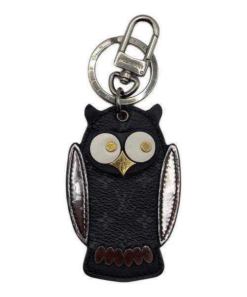 LOUIS VUITTON（ルイ ヴィトン）LOUIS VUITTON (ルイ ヴィトン) モノグラムエクリプス ポルトクレ・オウル バッグチャーム グレーの古着・服飾アイテム