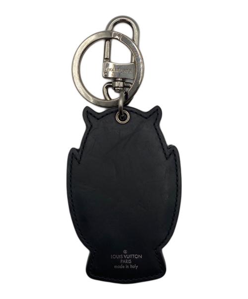 LOUIS VUITTON（ルイ ヴィトン）LOUIS VUITTON (ルイ ヴィトン) モノグラムエクリプス ポルトクレ・オウル バッグチャーム グレーの古着・服飾アイテム