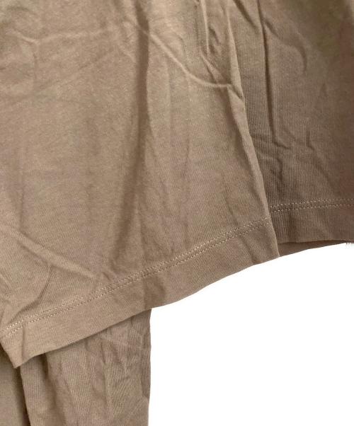 MM6 Maison Margiela（エムエムシックスメゾンマルジェラ）MM6 Maison Margiela (エムエムシックスメゾンマルジェラ) キャットナンバー半袖カットソー ブラウン サイズ:XLの古着・服飾アイテム