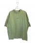Acne studios（アクネ ストゥディオズ）の古着「ロゴ半袖Tシャツ」｜黄緑