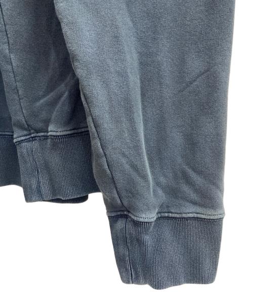 Maison Margiela（メゾンマルジェラ）Maison Margiela (メゾンマルジェラ) オーバーサイズ オーバーダイ ロゴ スウェット ブルー サイズ:Lの古着・服飾アイテム