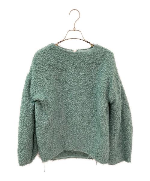 Acne（アクネ）Acne (アクネ) ウールモヘアバックジップニット スカイブルー サイズ:32の古着・服飾アイテム