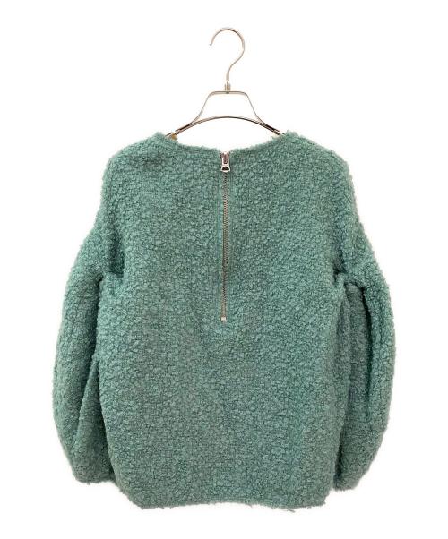 Acne（アクネ）Acne (アクネ) ウールモヘアバックジップニット スカイブルー サイズ:32の古着・服飾アイテム