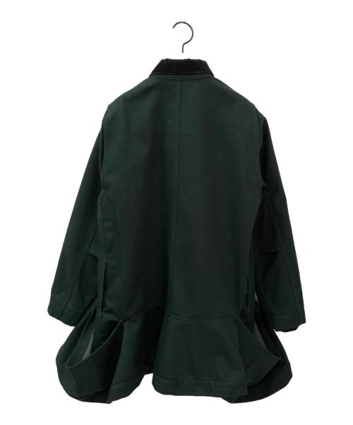 sacai（サカイ）sacai (サカイ) Carhartt WIP (カーハート ワークインプログレス) Duck Bonding Dress Coat グリーン サイズ:3の古着・服飾アイテム