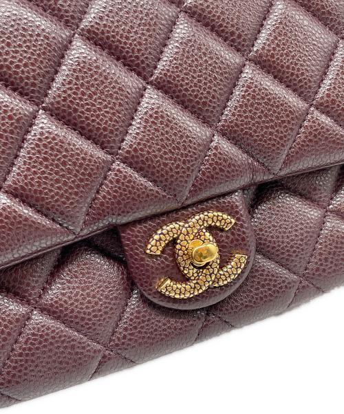 CHANEL（シャネル）CHANEL (シャネル) マトラッセ 25 シングルフラップ ボルドー サイズ:25の古着・服飾アイテム