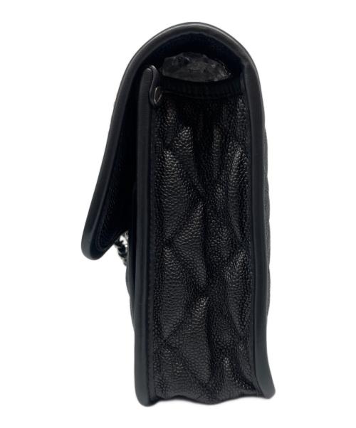 CHANEL（シャネル）CHANEL (シャネル) フレンチ リヴィエラ フラップ チェーンショルダーバッグ ブラックの古着・服飾アイテム