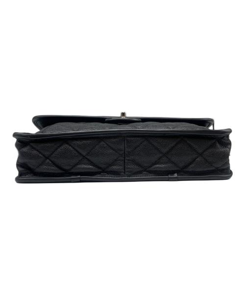 CHANEL（シャネル）CHANEL (シャネル) フレンチ リヴィエラ フラップ チェーンショルダーバッグ ブラックの古着・服飾アイテム