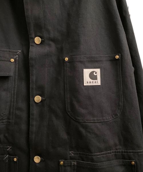 sacai（サカイ）sacai (サカイ) Carhartt WIP (カーハート ワークインプログレス) 24AW Carhartt WIP Reversible Coat ブラック サイズ:4の古着・服飾アイテム