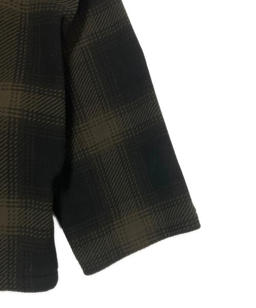 WACKO MARIA（ワコマリア）WACKO MARIA (ワコマリア) CHECK FLEECE SHIRT JACKET カーキ サイズ:XLの古着・服飾アイテム