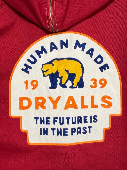 HUMAN MADE（ヒューマンメイド）HUMAN MADE (ヒューマンメイド) HOODED COAT レッド サイズ:Lの古着・服飾アイテム