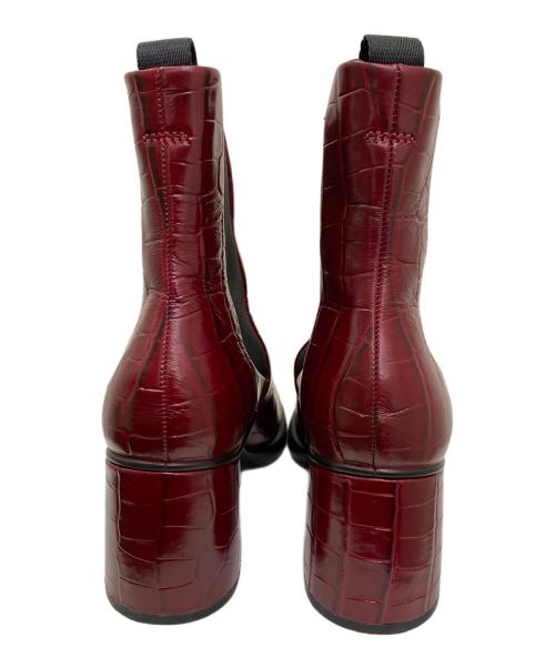 ECCO（エコー）ECCO (エコー) スカルプテッド エルエックス 55 チェルシー ボルドー サイズ:37の古着・服飾アイテム