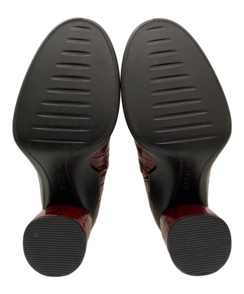 ECCO（エコー）ECCO (エコー) スカルプテッド エルエックス 55 チェルシー ボルドー サイズ:37の古着・服飾アイテム