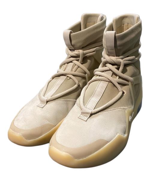 NIKE（ナイキ）NIKE (ナイキ) FEAR OF GOD (フィア・オブ・ゴッド) AIR FEAR OF GOD 1 ベージュ サイズ:27cmの古着・服飾アイテム