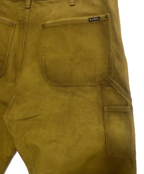 KAMIYA（カミヤ）KAMIYA (カミヤ) Boro Painter Pants ベージュ サイズ:Mの古着・服飾アイテム
