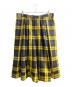 Vivienne Westwood（ヴィヴィアンウエストウッド）の古着「チェックパンツ」｜イエロー×ネイビー