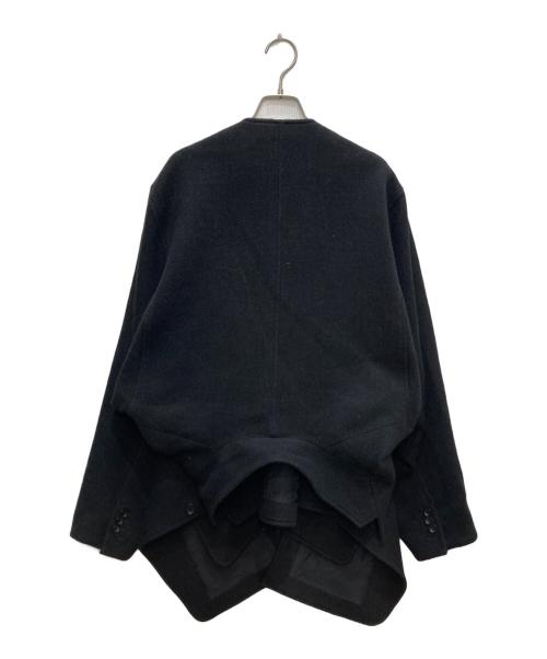 beautiful people（ビューティフルピープル）beautiful people (ビューティフルピープル) double-end lightpile double cloth JKcoat ブラック サイズ:42の古着・服飾アイテム