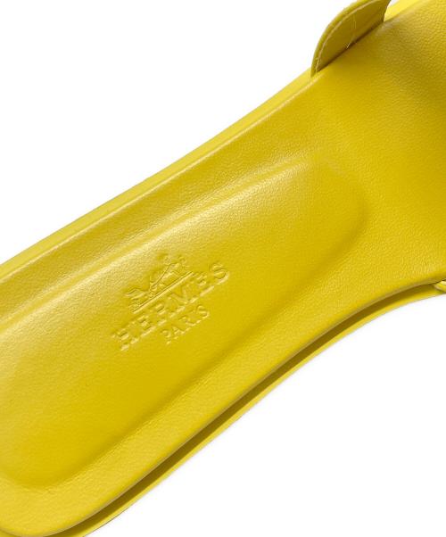 HERMES（エルメス）HERMES (エルメス) オランサンダル イエロー サイズ:37の古着・服飾アイテム