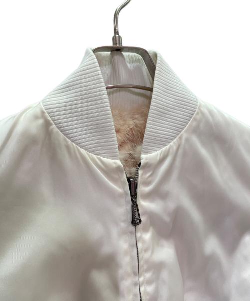 FENDI（フェンディ）FENDI (フェンディ) リバーシブルボンバージャケット サーモンピンク サイズ:36の古着・服飾アイテム