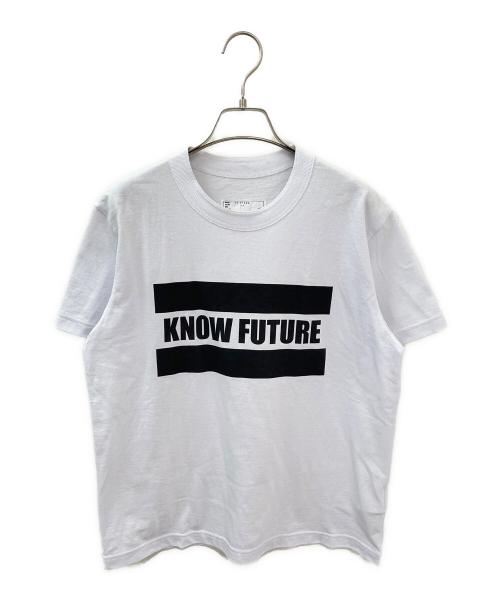 sacai（サカイ）sacai (サカイ) KNOW FUTURE T-Shirt ホワイト サイズ:1の古着・服飾アイテム