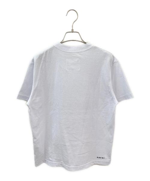 sacai（サカイ）sacai (サカイ) KNOW FUTURE T-Shirt ホワイト サイズ:1の古着・服飾アイテム