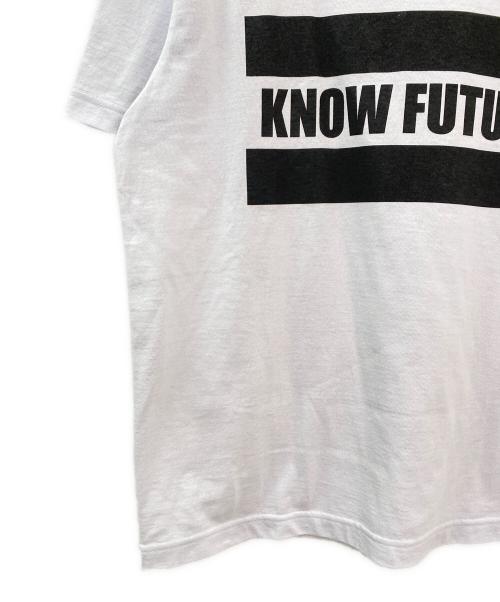 sacai（サカイ）sacai (サカイ) KNOW FUTURE T-Shirt ホワイト サイズ:1の古着・服飾アイテム