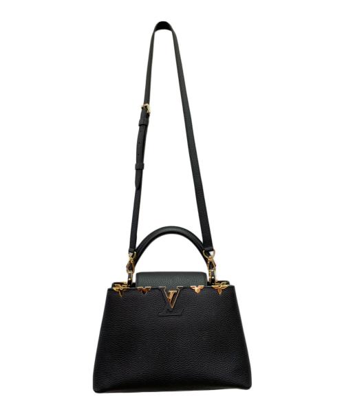 LOUIS VUITTON（ルイ ヴィトン）LOUIS VUITTON (ルイ ヴィトン) カプシーヌ MM ブラック サイズ:MMの古着・服飾アイテム