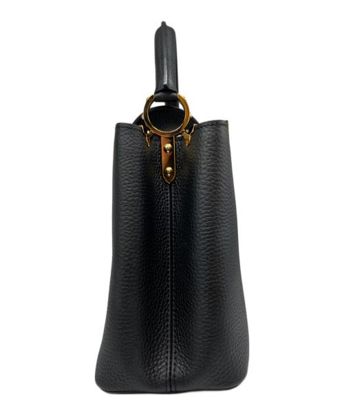 LOUIS VUITTON（ルイ ヴィトン）LOUIS VUITTON (ルイ ヴィトン) カプシーヌ MM ブラック サイズ:MMの古着・服飾アイテム