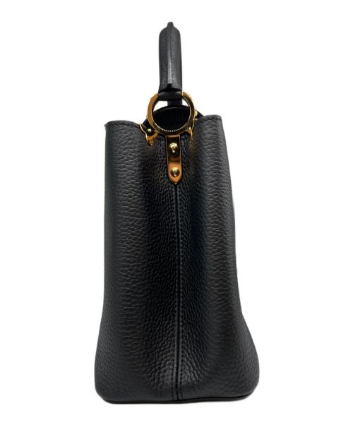 LOUIS VUITTON（ルイ ヴィトン）LOUIS VUITTON (ルイ ヴィトン) カプシーヌ MM ブラック サイズ:MMの古着・服飾アイテム