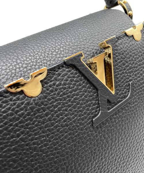 LOUIS VUITTON（ルイ ヴィトン）LOUIS VUITTON (ルイ ヴィトン) カプシーヌ MM ブラック サイズ:MMの古着・服飾アイテム