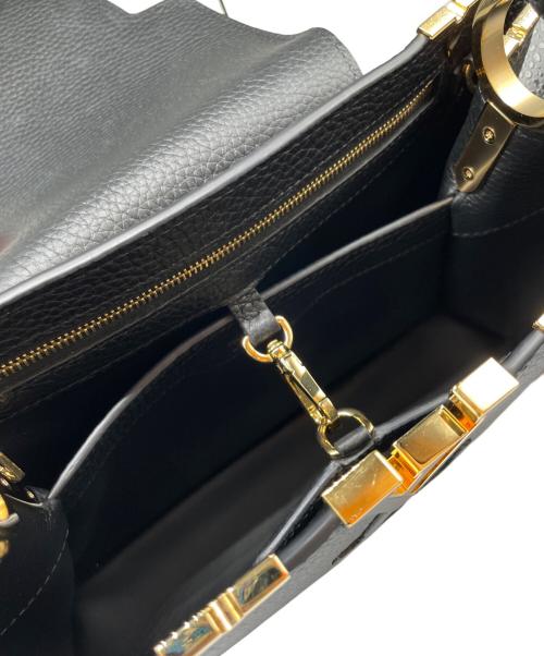 LOUIS VUITTON（ルイ ヴィトン）LOUIS VUITTON (ルイ ヴィトン) カプシーヌ MM ブラック サイズ:MMの古着・服飾アイテム