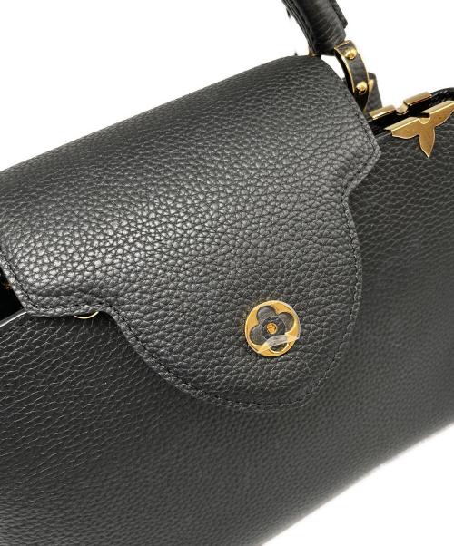 LOUIS VUITTON（ルイ ヴィトン）LOUIS VUITTON (ルイ ヴィトン) カプシーヌ MM ブラック サイズ:MMの古着・服飾アイテム