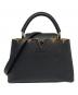 LOUIS VUITTON（ルイ ヴィトン）の古着「カプシーヌ MM」｜ブラック