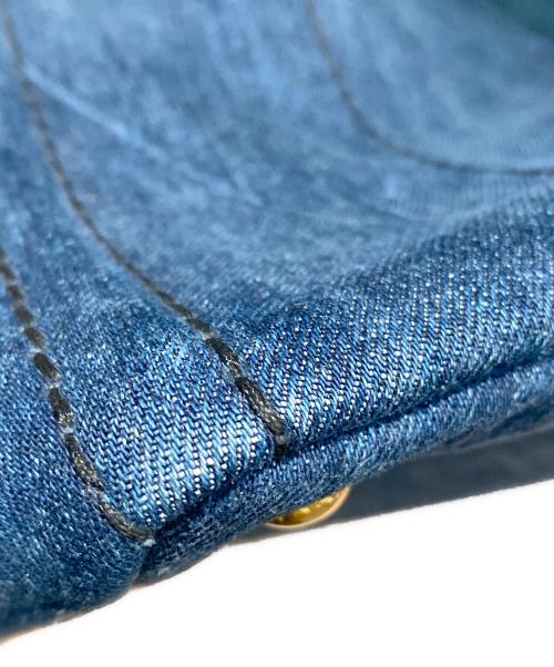 PRADA（プラダ）PRADA (プラダ) カナパ デニムトートバッグ ブルーの古着・服飾アイテム