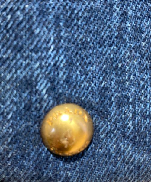 PRADA（プラダ）PRADA (プラダ) カナパ デニムトートバッグ ブルーの古着・服飾アイテム