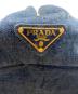 中古・古着 PRADA (プラダ) カナパ デニムトートバッグ ブルー：60000円