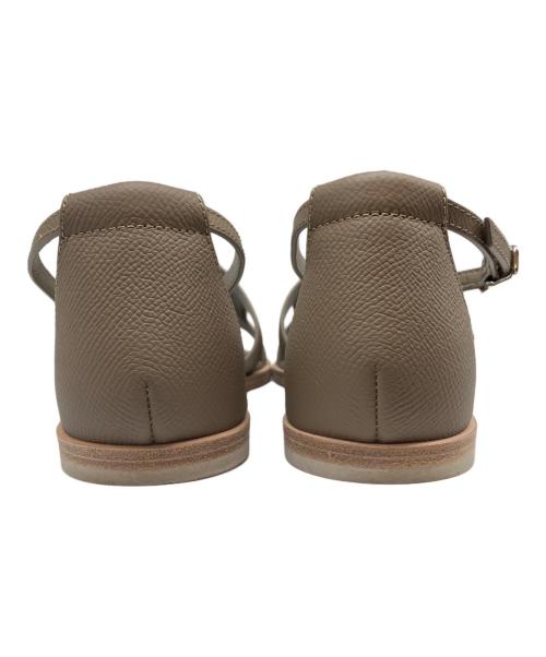 HERMES（エルメス）HERMES (エルメス) サントリーニ エトゥープ サイズ:35 1/2の古着・服飾アイテム