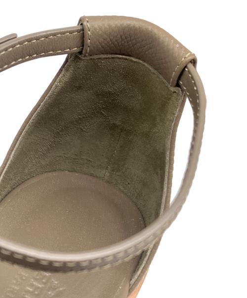 HERMES（エルメス）HERMES (エルメス) サントリーニ エトゥープ サイズ:35 1/2の古着・服飾アイテム