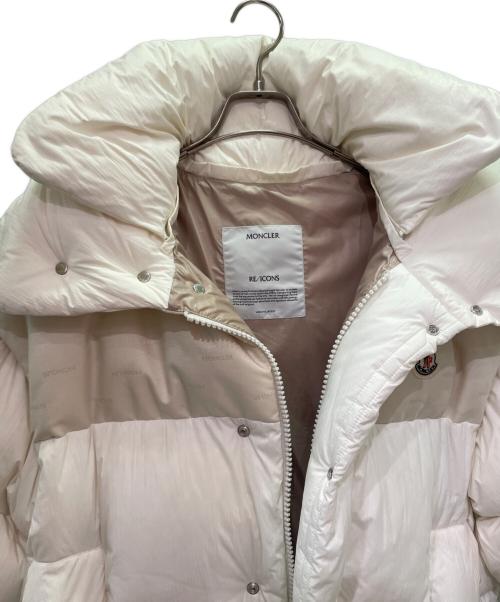 MONCLER（モンクレール）MONCLER (モンクレール) ダウンジャケット/Verone 2 ホワイト×アイボリーの古着・服飾アイテム