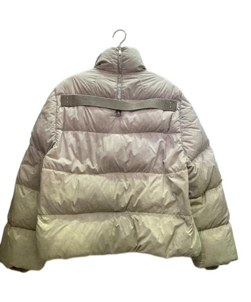 MONCLER（モンクレール）MONCLER (モンクレール) RICK OWENS (リックオウエンス) グラデーションダウンジャケット カーキ サイズ:00の古着・服飾アイテム